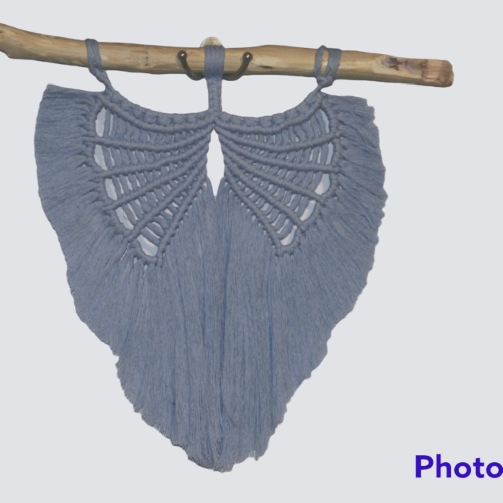 Macrame angel wings